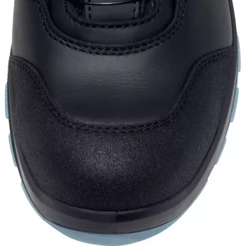Buty ochronne Uvex xenova BOA S1P unisex dla dorosłych czarno-niebieskie skóra PU