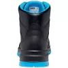 Buty ochronne Uvex xenova BOA S1P unisex dla dorosłych czarno-niebieskie skóra PU