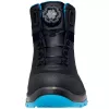 Buty ochronne Uvex xenova BOA S1P unisex dla dorosłych czarno-niebieskie skóra PU