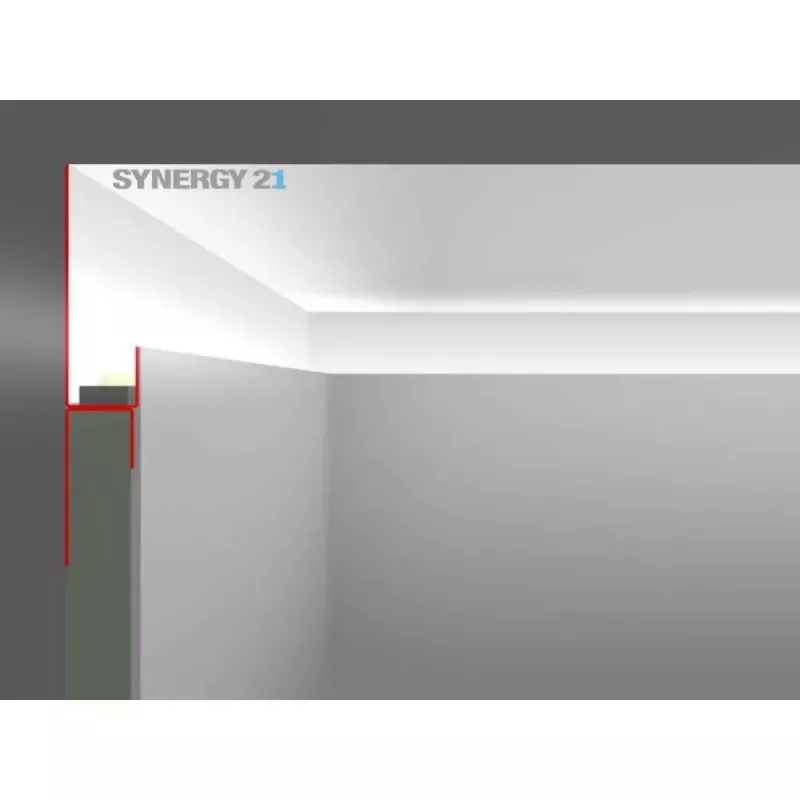 Zestaw montażowy Synergy 21 S21-LED-PR00150 biały cynk