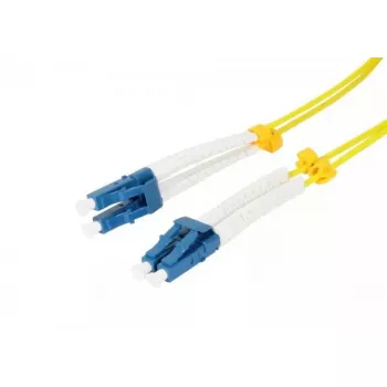 Synergy 21 S217046 Światłowodowy kabel InfiniBand 7,5 m 2x LC niebieski biały żółty