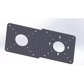 zestaw montażowy ALLNET VESA_MINIPC_PLATE Czarny