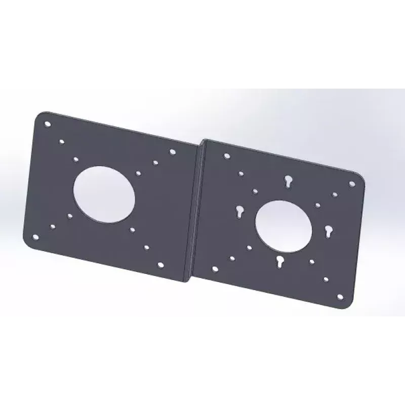 zestaw montażowy ALLNET VESA_MINIPC_PLATE Czarny