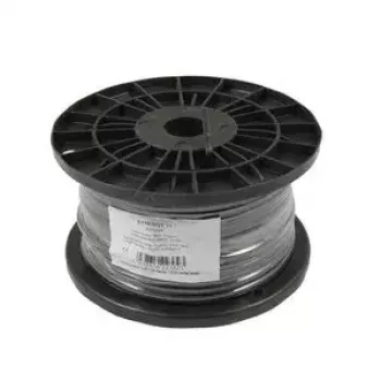 Kabel telefoniczny Synergy 21 S215220 100 m Czarny Płaski