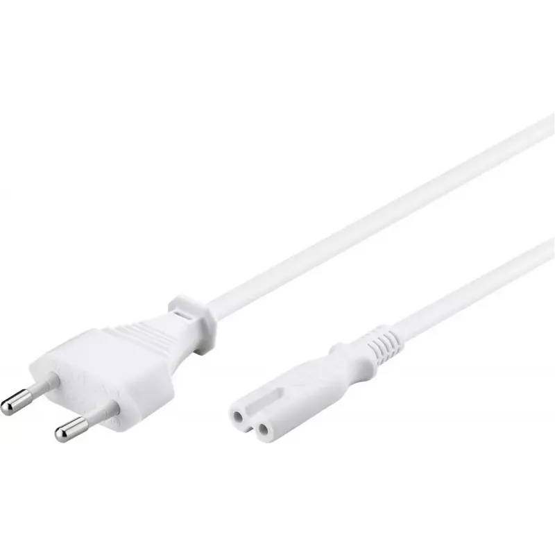 Kabel połączeniowy Euro wtyk Goobay 51326 1,5 m biały