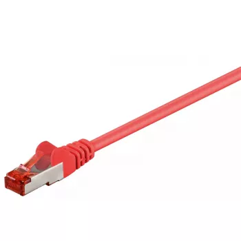 Kabel sieciowy Goobay CAT 6 Patch kabel RJ-45 Cat6 0,25 m czerwony