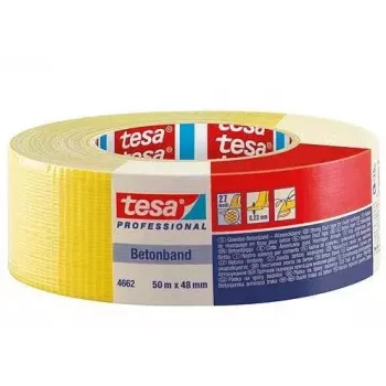 Taśma klejąca Tesa 04662 Professional, żółta, 50 m × 18 mm