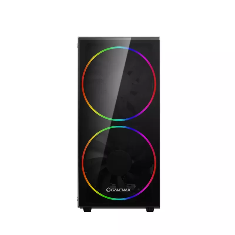 Komputer stacjonarny Hyrican GAMEMAX Czarny Hole 7811 — Intel Core i5-14400F, 16 GB DDR5, 1 TB SSD, GeForce RTX 5060 Ti, Windows 11