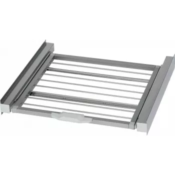 Zestaw do piętrowania Xavax do pralek i suszarek, zintegrowana składana suszarka na pranie, metal, 610 mm, 600 mm