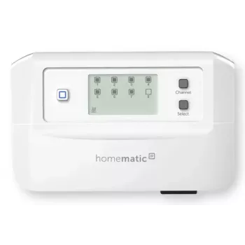Kontroler ogrzewania podłogowego 8-kanałowy zmotoryzowany, eQ-3 Homematic IP, termostat cyfrowy (RF, AC 230 V)