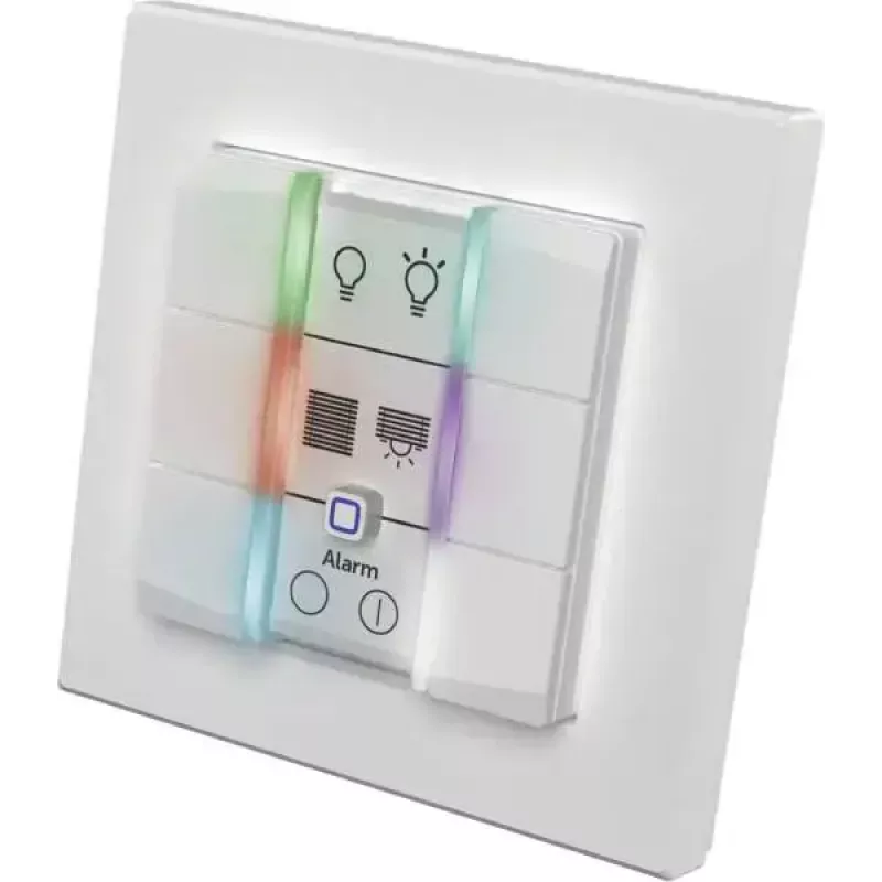 Panel przyciskowy ścienny eQ-3 Homematic IP Wandtaster 6-przyciskowy plastikowy biały