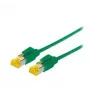 Kabel sieciowy Tecline 1m Cat6a S/FTP zielony