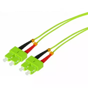 Kabel światłowodowy Tecline 796SS00 SC OM5 0,5 m zielony limonkowy