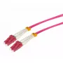 Kabel światłowodowy Tecline 798SS00 SC OM4 0,5 m różowo-fioletowy