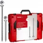 Zestaw wkrętów FISCHER Power Fast II L-Boxx 102 (MPN 558739) – asortyment wkrętów do systemu Power Fast II