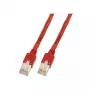 Kabel sieciowy EFB Elektronik K8703.1 RJ-45 Cat5e 1 m Czerwony