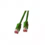 Kabel sieciowy EFB Elektronik Cat.6a HiroseTM21 RJ-45 Cat6a 10 m Zielony