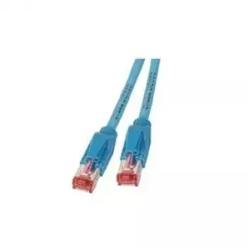 Kabel sieciowy EFB Elektronik 10 m RJ-45 Cat6a Niebieski