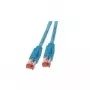 Kabel sieciowy EFB Elektronik 2m Kat.6a RJ-45 SF/UTP Niebieski