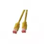 Kabel sieciowy EFB Elektronik RJ45 S/FTP Cat6a RJ-45 2 m Żółty