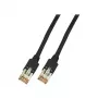 Kabel sieciowy EFB Elektronik K8072.3 RJ-45 Cat5e 3 m Czarny