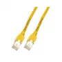 Kabel sieciowy EFB Elektronik K8075.5 RJ-45 Cat5e 5 m Żółty
