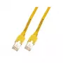 Kabel sieciowy EFB Elektronik K8075.7,5 RJ-45 Cat5e 7.5m żółty