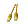 Kabel sieciowy EFB Elektronik RJ45 S/STP Cat6a 10 m żółty