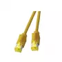 Kabel sieciowy EFB Elektronik K8580GE.10 RJ-45 Cat6a 10 m Żółty