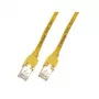 Kabel sieciowy EFB Elektronik K8702.7,5 RJ-45 Cat5e 7,5 m żółty