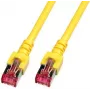 Kabel sieciowy EFB Elektronik 25m RJ-45 Cat6 Żółty