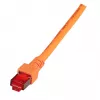 Kabel sieciowy EFB Elektronik K5516.25 RJ-45 Cat6 25 m pomarańczowy