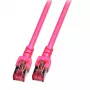 Kabel sieciowy EFB Elektronik K5519.15 RJ-45 Cat6 15 m magenta