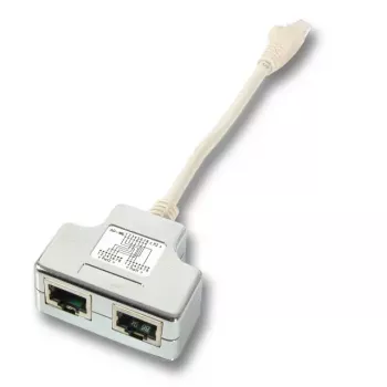 Kabel sieciowy EFB Elektronik K5123.015 RJ-45 0,15 m Srebrny Biały