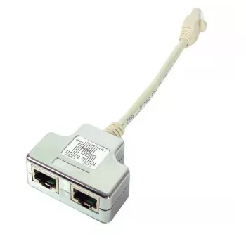 Kabel sieciowy EFB Elektronik K5124.015 — 0,15 m, RJ-45 do 2× RJ-45