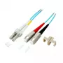 Kabel światłowodowy EFB Elektronik O0314.0,5 0.5m 2x LC Turkusowy