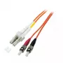 Kabel światłowodowy EFB Elektronik O0321.2 2 m LC ST Pomarańczowy