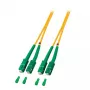 Kabel światłowodowy EFB Elektronik O2561.1 1 m SC żółty