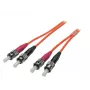 Kabel światłowodowy EFB Elektronik O6023.7 — 7 m, OM1 (62,5 µm), ST–ST, pomarańczowy