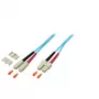 Kabel światłowodowy EFB Elektronik O7413.20 20 m SC turkusowy