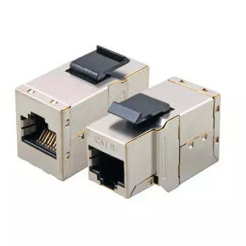 Keystone module EFB Elektronik 37486.1 — RJ-45 na RJ-45, biały