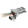 adapter złącza EFB Elektronik ETM23067 — DB-09 na RJ-45, szary