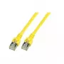 Kabel sieciowy EFB Elektronik RJ45 S/FTP Cat5e 20 m żółty