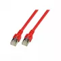 Kabel sieciowy EFB Elektronik K5458.1,5 RJ-45 Cat5e 1 m Czerwony