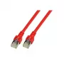 Kabel sieciowy EFB Elektronik K5458.20 RJ-45 Cat5e 20m Czerwony
