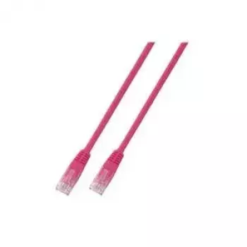 Kabel sieciowy EFB Elektronik RJ45 U/UTP Kat.5e 5m magenta