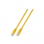 Kabel sieciowy EFB Elektronik 3m Cat6 RJ-45 U/UTP Żółty