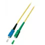 Światłowodowy kabel EFB Elektronik O0928.1 — OS2, SC–SC, rdzeń 9 µm, 1 m, żółty
