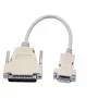 Kabel szeregowy EFB Elektronik EK125.2 Beżowy 2m DB25 DE-9