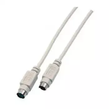 Kabel PS/2 EFB Elektronik EK323.2 2m M/M 6-p Mini-DIN Biały